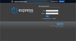 Desktop Screenshot of express.bondware.com